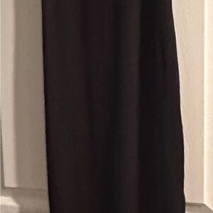 Black Maxi Dress new with tags / side split